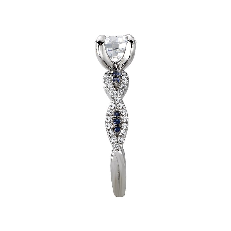 Romance Classic Semi-Mount Diamond Ring