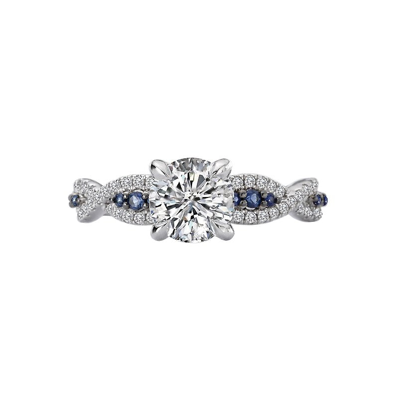 Romance Classic Semi-Mount Diamond Ring