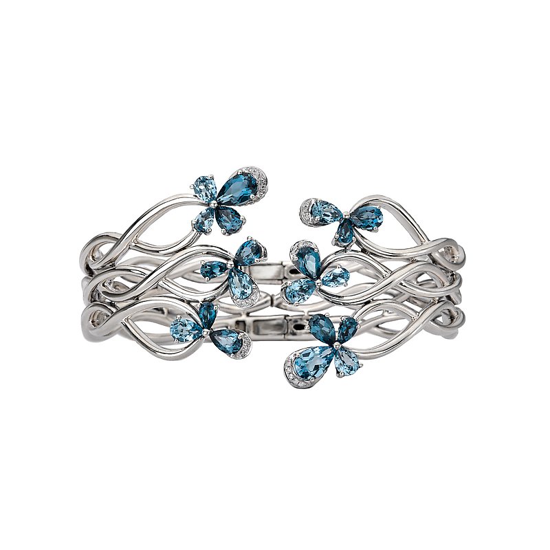 Eleganza Ladies Fashion Gemstone Bracelet