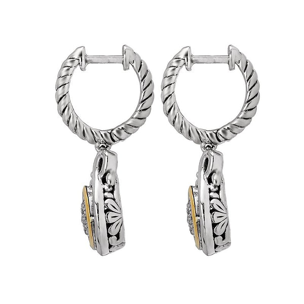 Eleganza Ladies Fashion Diamond Earrings