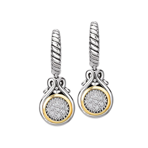 Eleganza Ladies Fashion Diamond Earrings