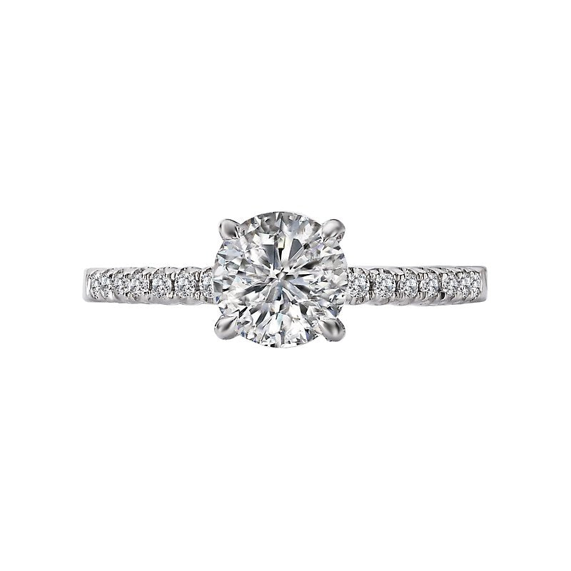 Romance Classic Semi-Mount Diamond Ring