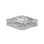 Romance Halo Semi-Mount Diamond Ring