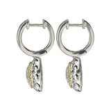 Eleganza Ladies Fashion Diamond Earrings