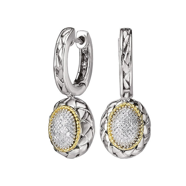 Eleganza Ladies Fashion Diamond Earrings