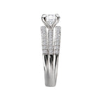 Romance Semi-Mount Diamond Engagement Ring