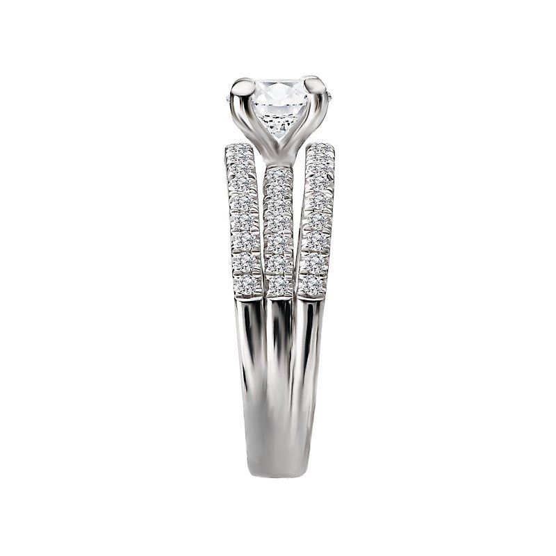 Romance Semi-Mount Diamond Engagement Ring