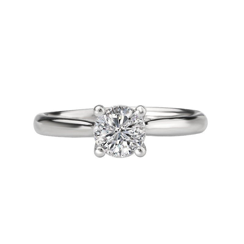 Romance Solitaire Semi-Mount Diamond Ring