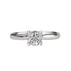 Romance Solitaire Semi-Mount Diamond Ring