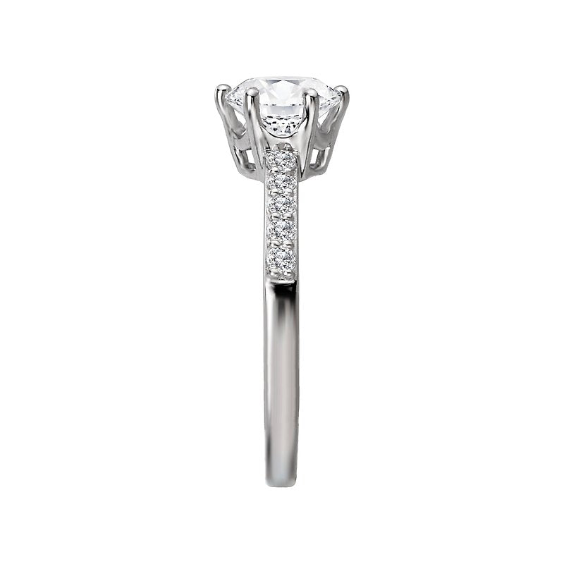 Romance Classic Semi-Mount Diamond Ring