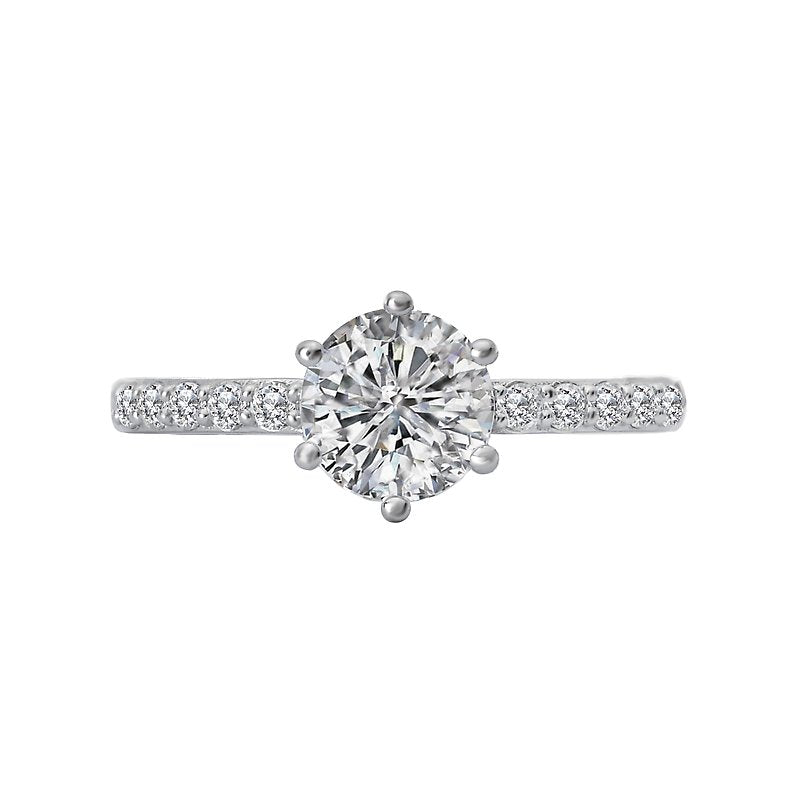 Romance Classic Semi-Mount Diamond Ring