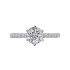 Romance Classic Semi-Mount Diamond Ring