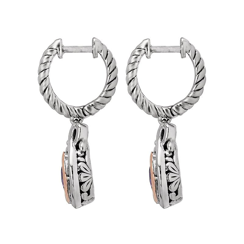 Eleganza Ladies Fashion Gemstone Earrings