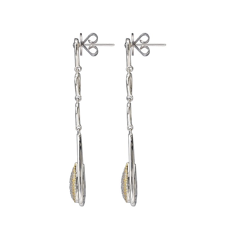 Eleganza Ladies Fashion Diamond Earrings