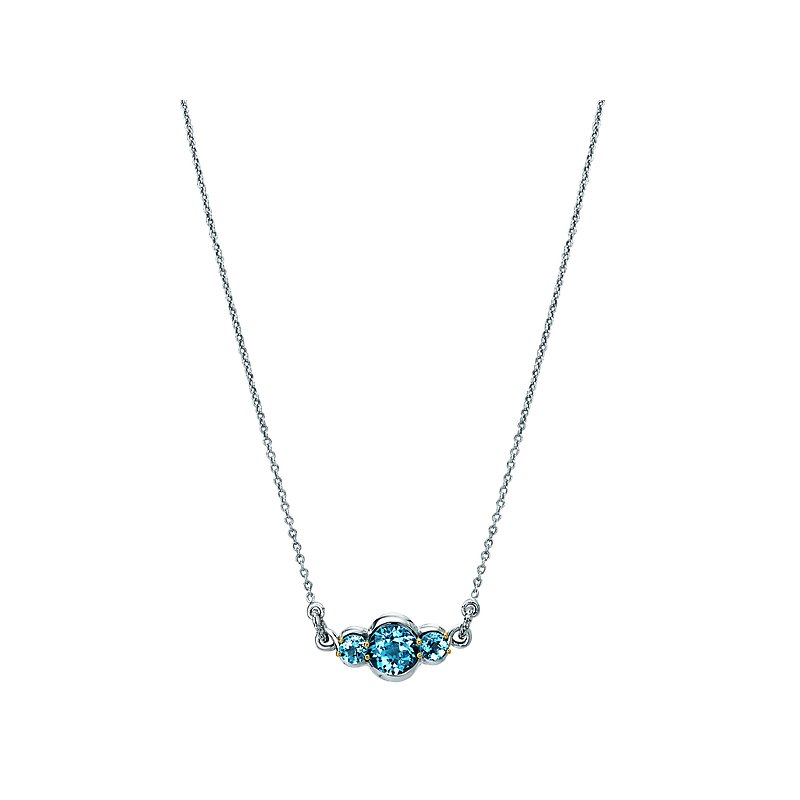 Eleganza Ladies Fashion Gemstone Necklace