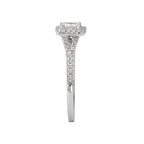 Romance Diamond Engagement Ring w/ Center