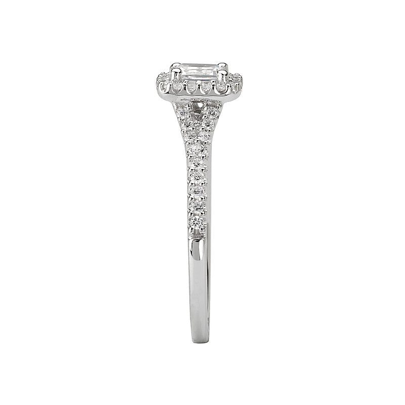 Romance Diamond Engagement Ring w/ Center
