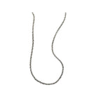 Eleganza Sterling Silver Twisted Rope Chain