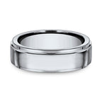 Titanium 7mm Comfort-Fit Design Wedding Band