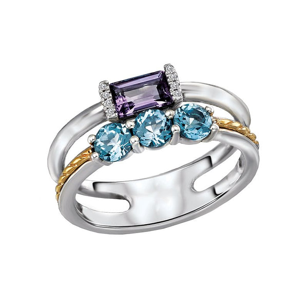 Eleganza Ladies Gemstone Ring