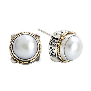 Eleganza Ladies Fashion Pearl Earrings