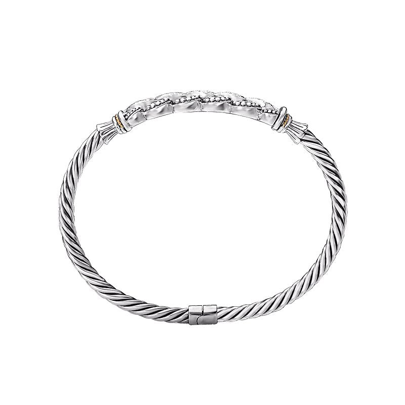 Eleganza Ladies Fashion Diamond Bangle