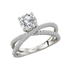Romance Diamond Semi-Mount Engagement Ring