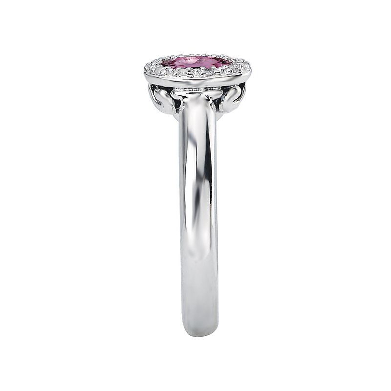 Eleganza Ladies Gemstone and Diamond Ring