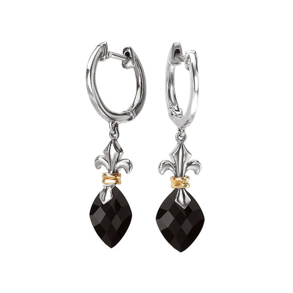 Eleganza Ladies Fashion Gemstone Earrings