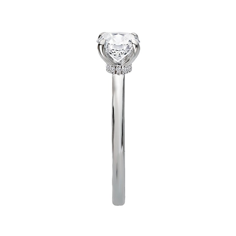 Romance Diamond Semi Mount Engagement Ring