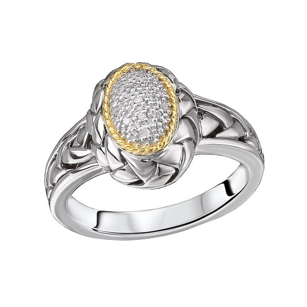 Eleganza Ladies Fashion Diamond Ring