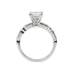 Romance Sapphire and Diamond Semi-Mount Ring