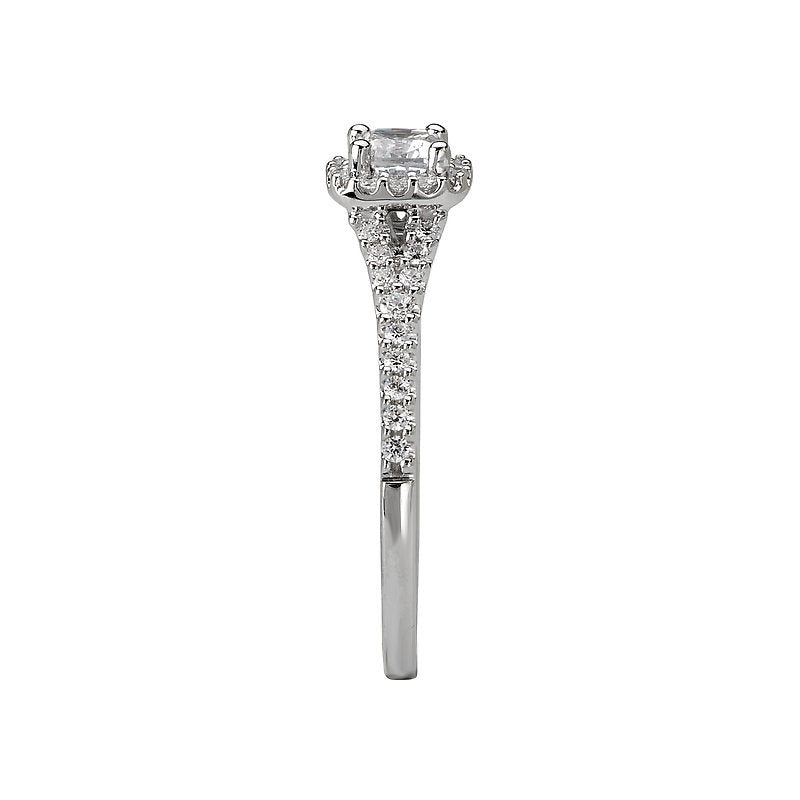 Romance Diamond Engagement Ring w/ Center