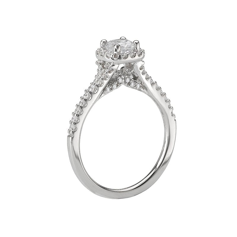 Romance Diamond Engagement Ring w/ Center
