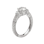 Romance Vintage Semi-Mount Diamond Ring