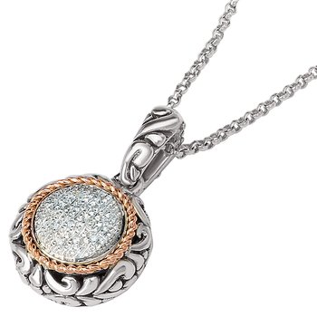 Eleganza Ladies Fashion Diamond Pendant