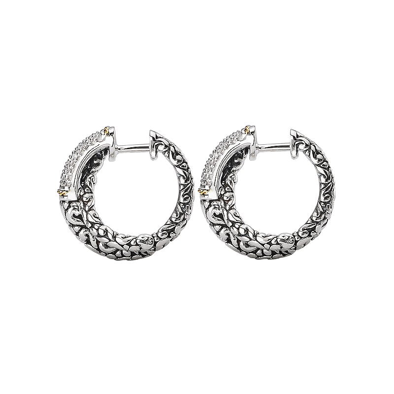 Eleganza Ladies Fashion Diamond Earrings