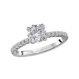 Romance Diamond Semi Mount Diamond Ring