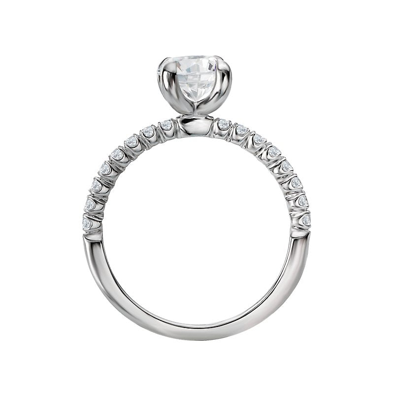 Romance Diamond Semi Mount Diamond Ring