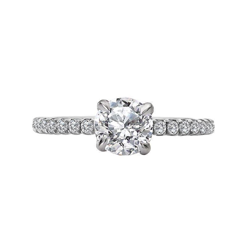 Romance Diamond Semi Mount Diamond Ring