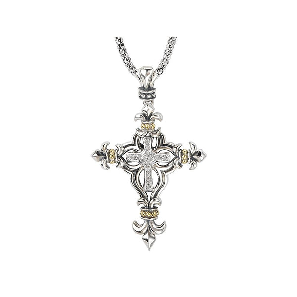 Eleganza Ladies Fashion Cross Pendant