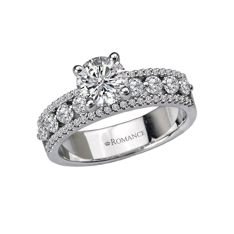 Romance Classic Semi-Mount Diamond Ring