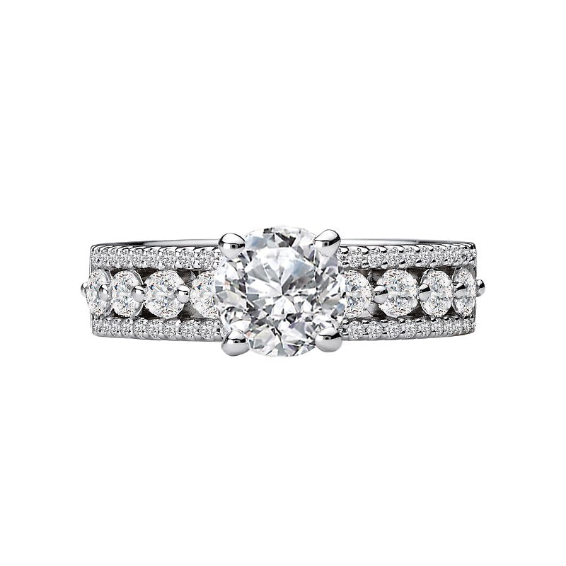 Romance Classic Semi-Mount Diamond Ring