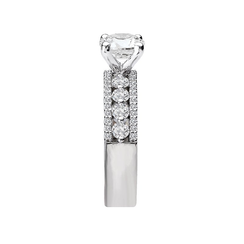 Romance Classic Semi-Mount Diamond Ring