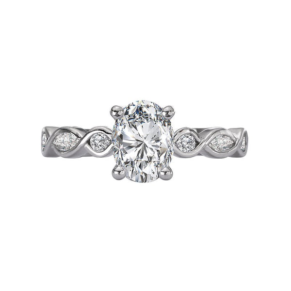 Romance Classic Semi-Mount Diamond Ring