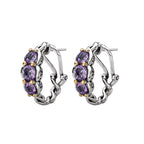 Eleganza Ladies Gemstone Earrings