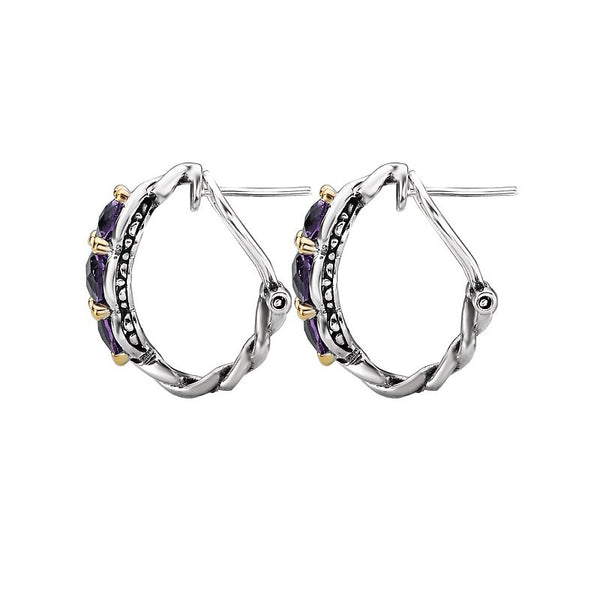 Eleganza Ladies Gemstone Earrings