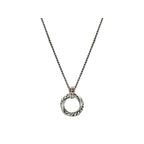 Eleganza Ladies Fashion Two-Tone Pendant