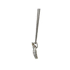 Eleganza Ladies Fashion Two-Tone Pendant