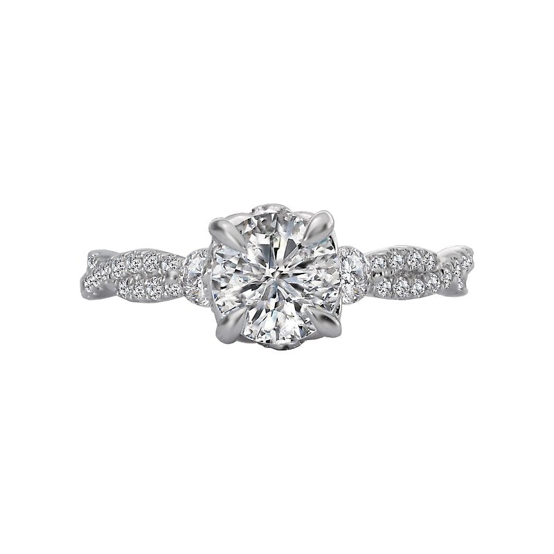 Romance Classic Semi-Mount Diamond Ring